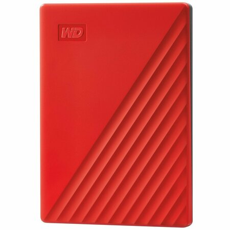 WD CONTENT SOLUTIONS BUSINESS My Passport HDD 2TB  Red WDBYVG0020BRD